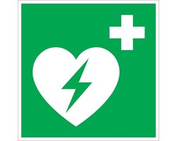 Pickup bord 20x20 cm - AED Defibrillator