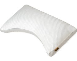 Pilloking Deluxe Kussen - Slaapkussen - Ergonomisch - Orthopedisch - Premium Kwaliteit - 30 Nachten Proefslapen - Memory Foam - Afstelbaar Design - Geschikt Voor Zijslapers - Vermindert Nekklachten - Wasbaar & Hypoallergeen Kussenhoes