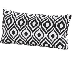 PILLOW 30 X 60 CM WITH ZIPPER PINAMAR BLACK