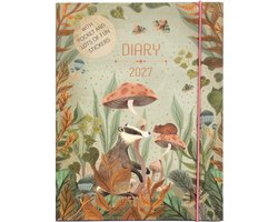 Pimpelmees Magical Forest A5 Agenda 2027 Badger Green