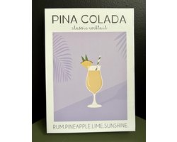 Pina Colada opberg boek | Opberger | Cocktail boeken | Lezen | Woonaccessoires | Woonaccessoire | Decoratief | Deco | Decoratie | Sfeer | Interieur | Wonen | Woon | Woning | Inrichting | Woninginrichting | Drankje | Drank | Vrouwen | Mannen | Gaaf