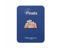 PINETS Camper Pin met Berglandschap - Reizen & Outdoor