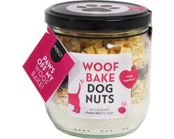 Pineut ® Hondensnacks Woof Bake Dognuts - Lekkere snack voor hond (en baas) - DIY Cadeau - Cadeau voor de hond - Verantwoorde hondensnoepjes - Dierendag