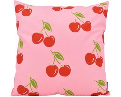 Pink Cherry Kussenhoes | 45 x 45 cm | Katoen/Polyester