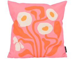 Pink Garden Kussenhoes | 45 x 45 cm | Katoen/Linnen