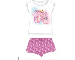 Pink Panther kinder shortama, roze / paars, maat 158