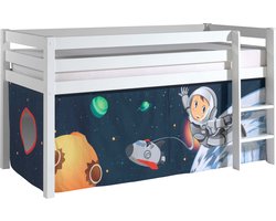 PINO HALFHOOGSLAPER WIT MET BEDTENT - SPACE