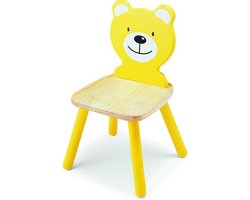 Pintoy kinderstoel beer | Kinderstoeltje kind | stoel kind | houten stoeltje peuter | houten stoeltje kind | Kinderzetel