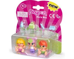 Pinypon kids & baby 3-pack