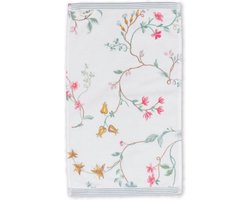 PIP Studio badgoed Les Fleurs wit - gastendoekje 30x50 cm