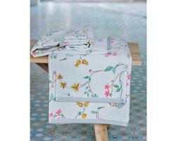 PIP Studio badgoed Les Fleurs wit - handdoek 55x100 cm