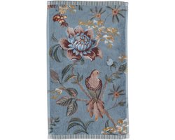 Pip Studio badgoed Secret Garden blue - gastendoekje 30x50 cm