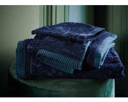 PIP Studio badgoed Tile de Pip dark blue - Washand 16x22 cm