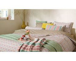 Pip Studio Bailamos dekbedovertrek - Lits-Jumeaux XL - 260 x 200/220 cm - Zand
