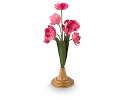 Pip Studio Bloemen - van Metaal - Lente Decoratie - Oudroze - 36cm