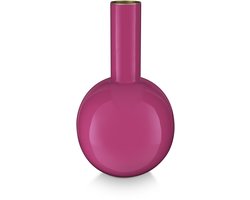 Pip Studio - Bloemenvaas - Woonaccessoires - Roze vaas - Metaal - 15x26cm