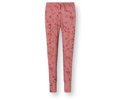 Pip Studio - Bobien Pyjama Broek Lang Dames - Loungewear - Delhi Dreams - Roze - L