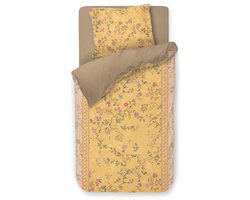 Pip Studio Bodhi Flower kussensloop - Geel - 60 x 70 cm