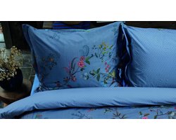 Pip Studio Bustani dekbedovertrek - Tweepersoons - 200 x 200/220 cm - Blauw