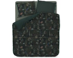 Pip Studio Dekbedovertrek Alberi Dark Green 2 persoons