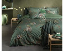 Pip Studio Dekbedovertrek Cece Fiore Green Lits-jumeaux