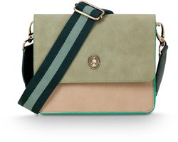 Pip Studio - Fenna - Schoudertas - Groen - PU - 19x6x16cm