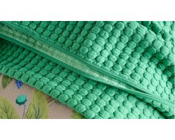 Pip Studio Fill In The Dots Plaid - 260x260 cm - Groen