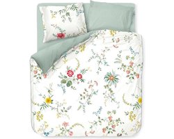 Pip Studio Fleur Grandeur dekbedovertrek - Lits-Jumeaux - 240x200/220 - Wit