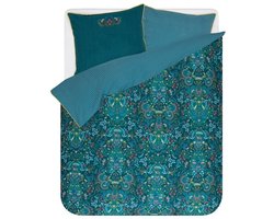 Pip Studio Forest Findings dekbedovertrek - Tweepersoons - 200x200/220 - Groen