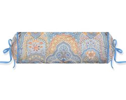 PiP Studio Jabali Flower Rolkussen Blauw (22x70 cm)