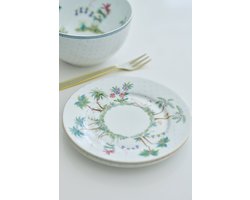 Pip Studio Jolie Borden - Gebaksbordjes - Bordenset - Servies set van 6 - 17cm