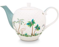 Pip Studio Jolie Dots Theepot - Servies - Theekan - Goud - 1.6l