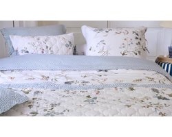 Pip Studio Kawai Flower dekbedovertrek - Lits-Jumeaux XL - 260x200/220 - Wit