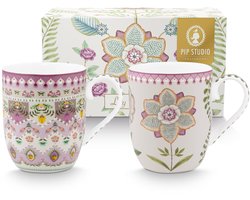 Pip Studio - Kleine Mokken - Lily & Lotus - Set van 2
