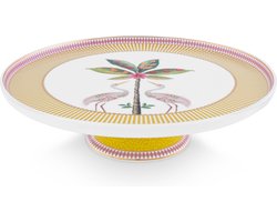 Pip Studio - La Majorelle - Taartplateau - Geel - Porselein - 21cm