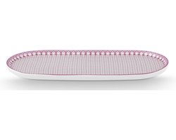 Pip Studio Lily en Lotus schotel voor melkkannetje en suikerpot Lila porselein