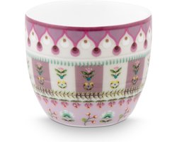 Pip Studio Lily & Lotus eierdop - Moon delight - lila roze tegeltjes motief - eierdopje