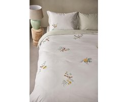 Pip Studio Little Birds dekbedovertrek - Lits-Jumeaux - 240x200/220 - Wit