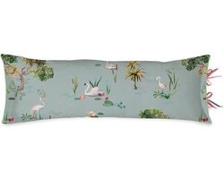 Pip Studio Little Swan Long Sierkussen Grey 30 x 90