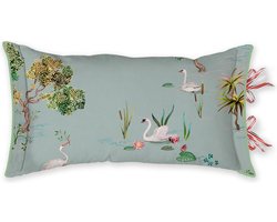 Pip Studio Little Swan Sierkussen Grey 35 x 60