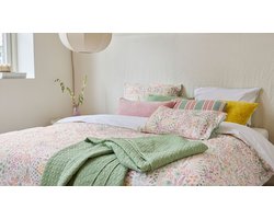 Pip Studio Lodi Garden dekbedovertrek - Tweepersoons - 200 x 200/220 cm - Gebroken wit