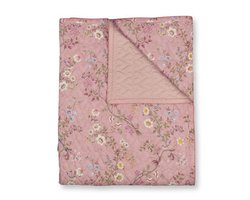 Pip Studio Lotus Lullaby Bedsprei - Eenpersoons - 150x200 cm - Roze