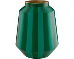 Pip Studio - Love Birds Stripes - Vaas - Metaal - Groen - 24 x 29 cm