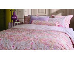 Pip Studio Moon Flower dekbedovertrek - Lits-Jumeaux - 240 x 200/220 cm - Licht roze