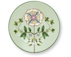 Pip Studio - Petit Four Lily&Lotus Light Green 12cm - porselein - servies - combineren