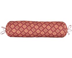 Pip Studio Poppy Stitch Roll Sierkussen Red 1x 22 x 70 cm