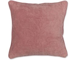 Pip Studio Quilty Pip Quilted Square Cushion Sierkussen - 45 x 45 cm cm - Roze