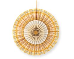 Pip Studio Rosette - Papier - Decoratie - Geel - 40cm
