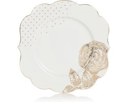 PIP STUDIO ROYAL WHITE Gebaksbordje 17 CM