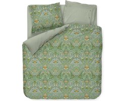 Pip Studio Saluti Piccoli dekbedovertrek - Tweepersoons - 200x200/220 - Groen